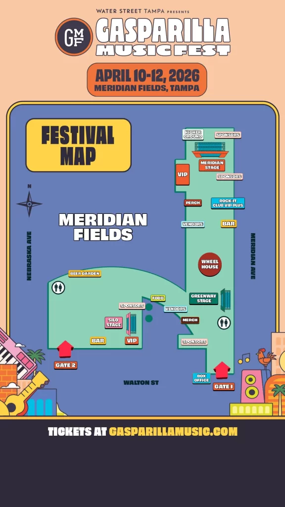 GMF 2026 Festival Map